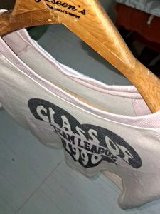 Vintage Style Cropped Tee