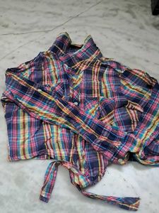 Colorful Plaid Shirt