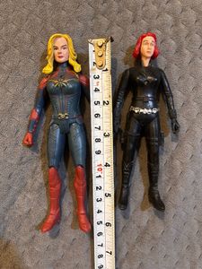 Captain marvel And Black Widow Action Figure