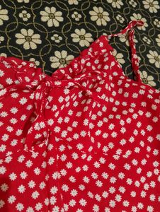 Cherry Red Mini Dress