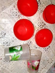 Katori Glass Plastic Fiber