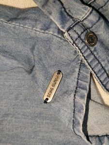 Dual Toned Denim Shirt (New)
