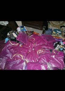 Ethic Gown With Dupatta