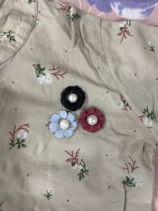 Floral Print Modest Top