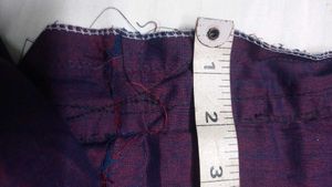 Dark &amp; Light Purple Contrast 3 PC.suit