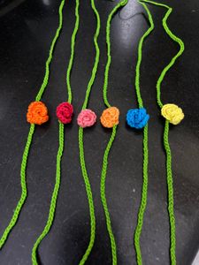 Simple crochet Rakhi