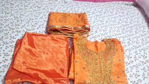 new silk kurti set