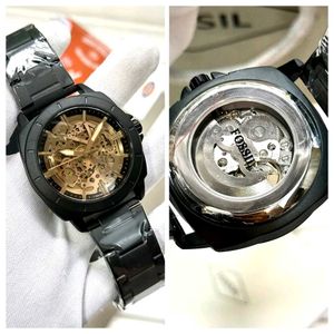 Fossil Automatic Black Matte