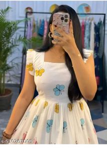 Butterfly Print Dress