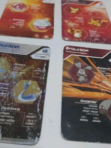 Vintage Pokemon Evolution Cards