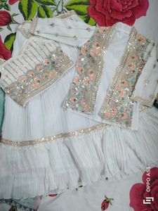 girl lehenga with jacket