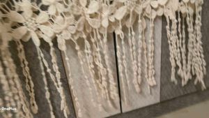 Floral Crochet Fringe Tank