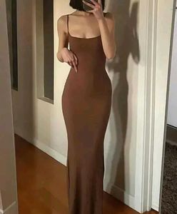 Brown Maxi Dress