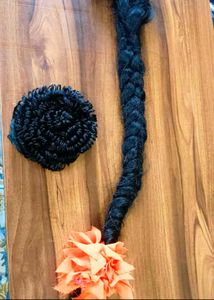 Hair extensions Bun and 2 ft Hai