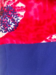 Stitched Straight Printed Suit