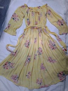 Floral Off-Shoulder Dress