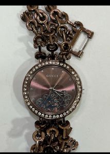 New Gucci Metallic Watch With Studs