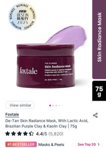 Foxtale Skin Radiance Mask