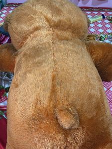 Giant Furry Teddy Bear