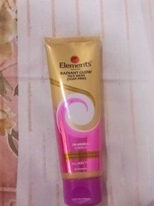 ELEMENTS wellness Radiant glow face wash(soap-free