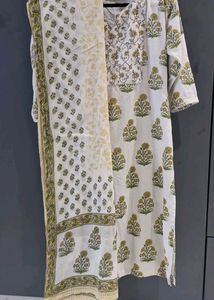 Cotton Kurta Dupatta Set (Only Cash)