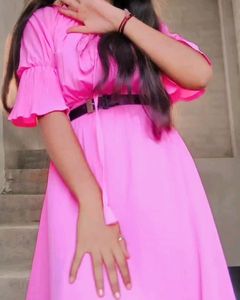 Beautiful Pink Midi