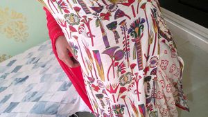 Ethnic Printed Afgani Suit