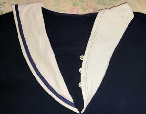 Navy Blue Japanese Shirt