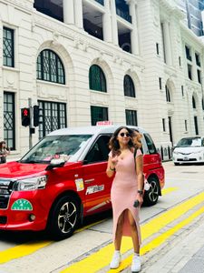 Pink Midi Bodycon Dress