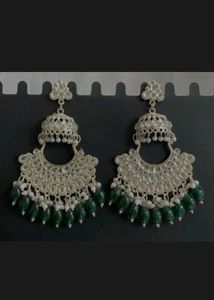Emerald Chandelier Earrings