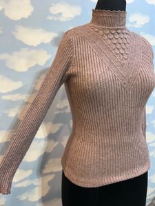 Elegant Turtleneck Knit Top