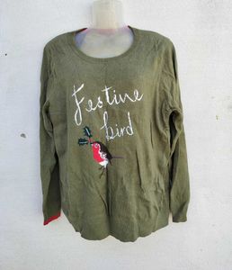 OLIVE SWEATSHIRT