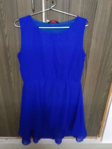Blue Color One Piece Dress