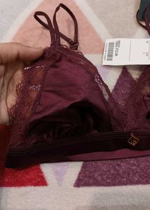 New One Piece Satin Bra...30 32
