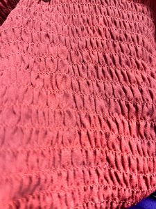 Pink Ribbed Top