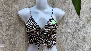 261 Zebra Print Cami Top