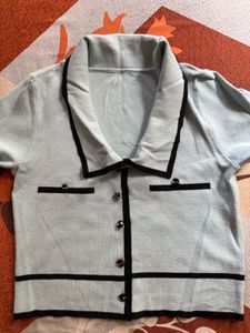 Retro Chic Knit Top