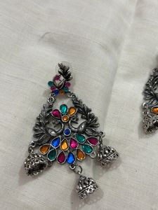 Oxidised Earrings