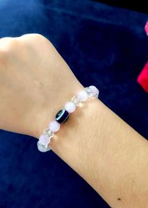Pink Beaded Bracelet