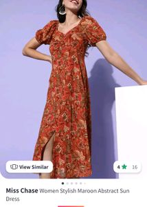 Women Stylish Abstract Dress