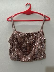 Sequin Cami Top