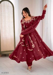 Anarkali Three Piece Set