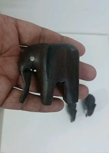 Elephant Family Figurine
