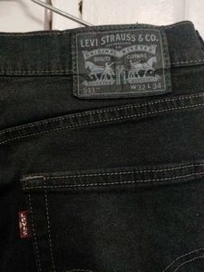 Levi&#39;s 511 Slim Fit Black Jeans