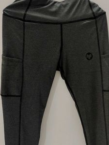 Gym Grey Tights Wear For Women