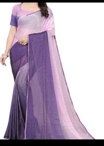 Multicolour Netted Saree