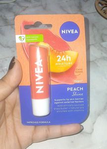 NIVEA Peach Shine Lip Balm