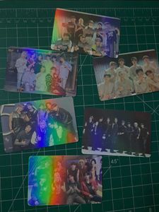 skz group photocards- holographic