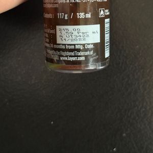 LAYER'R Vanilla Twist Body Spray