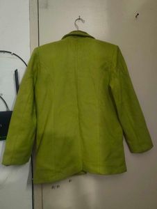 Green Embellished Blazer